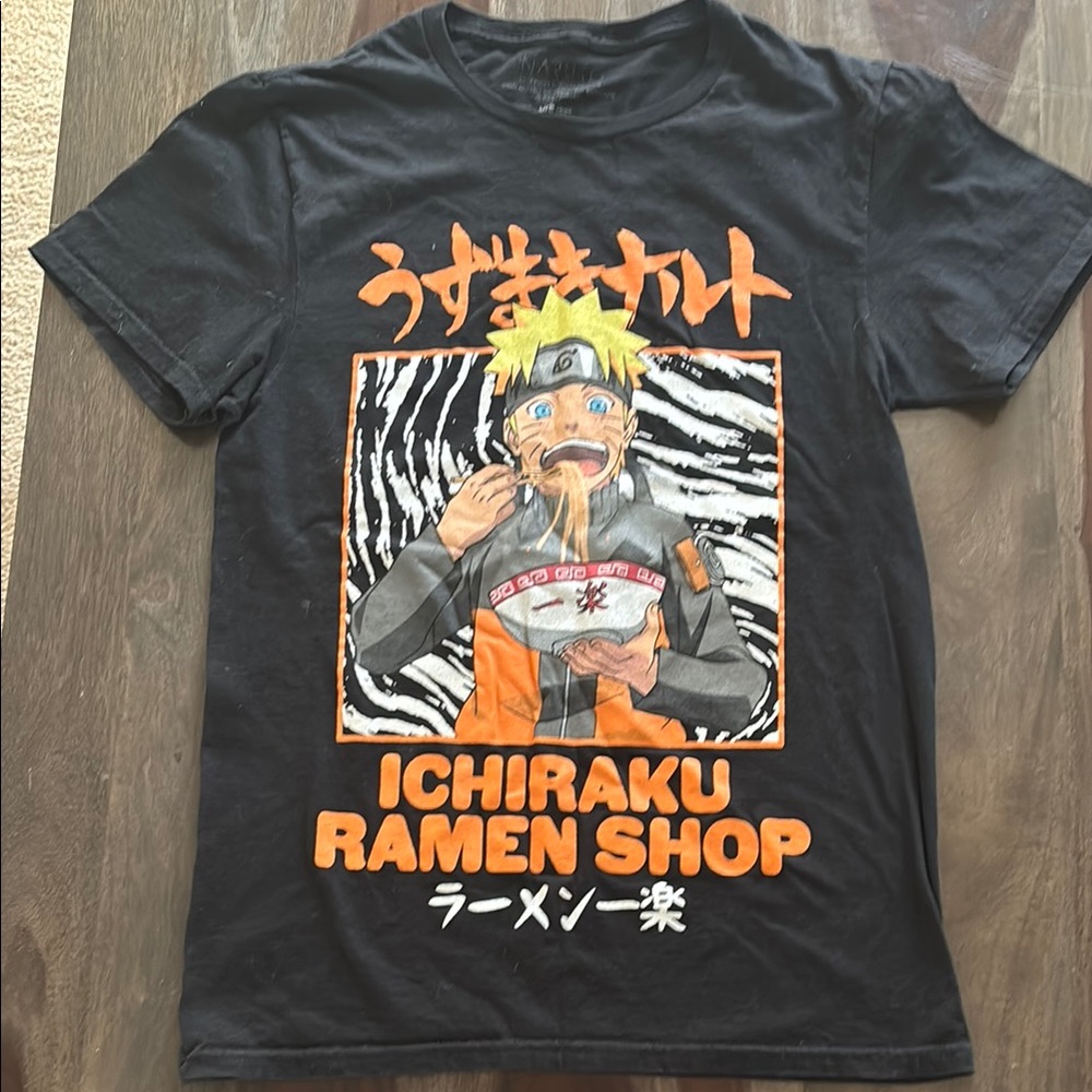 NARUTO Ichiraku Ramen Shop Black T-Shirt